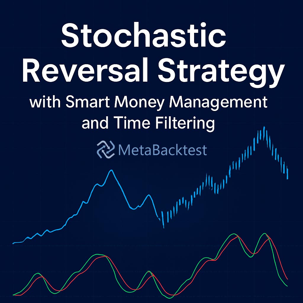 Backtesting Stochastic Strategy with Smart Money Management and Time Filtering via MetaBacktest